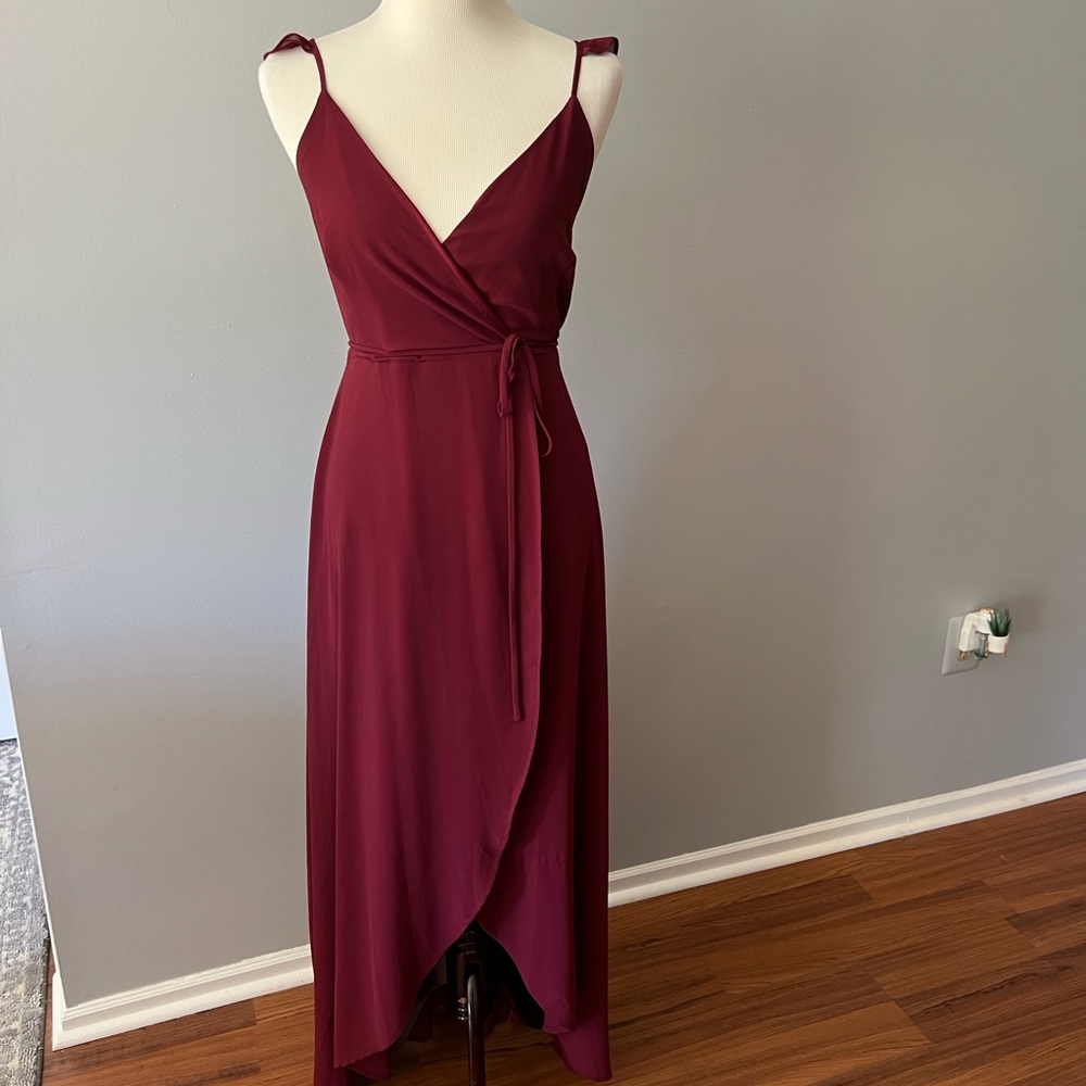 Lulu’s High-low wrap dress